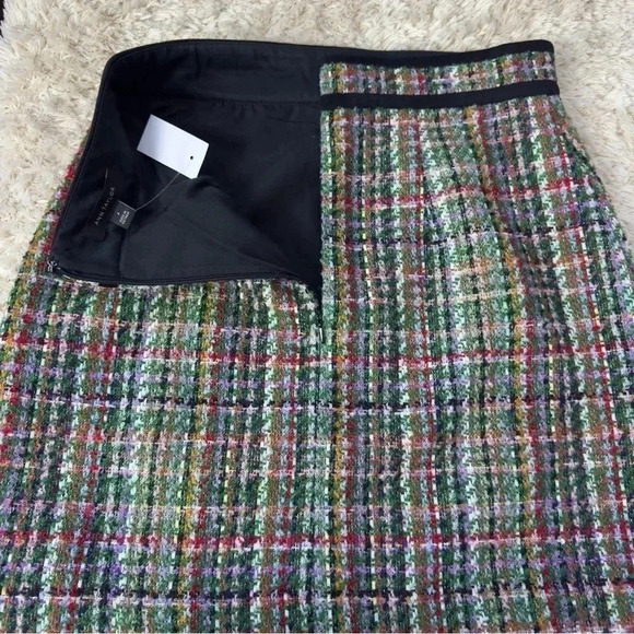 Ann Taylor Womens Tweed Womens Mini Pencil Skirt size 4 - Picture 7 of 9